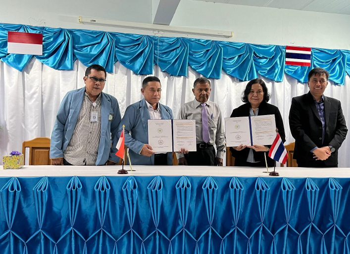 Program Magister Ilmu Administrasi Program Pascasarjana Universitas Muhammadiyah Maluku Utara Jalin Kerjasama Internasional dengan Institusi Thailand